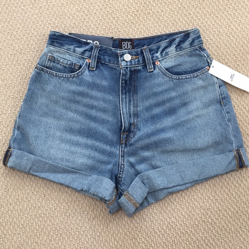 Mom High-Rise Jean Shorts